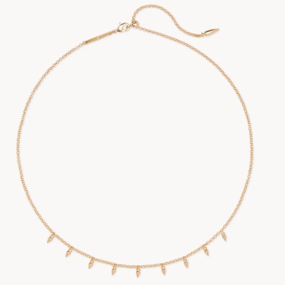 NWT Kendra Scott Rose Gold Addison Choker Necklace - Picture 1 of 10